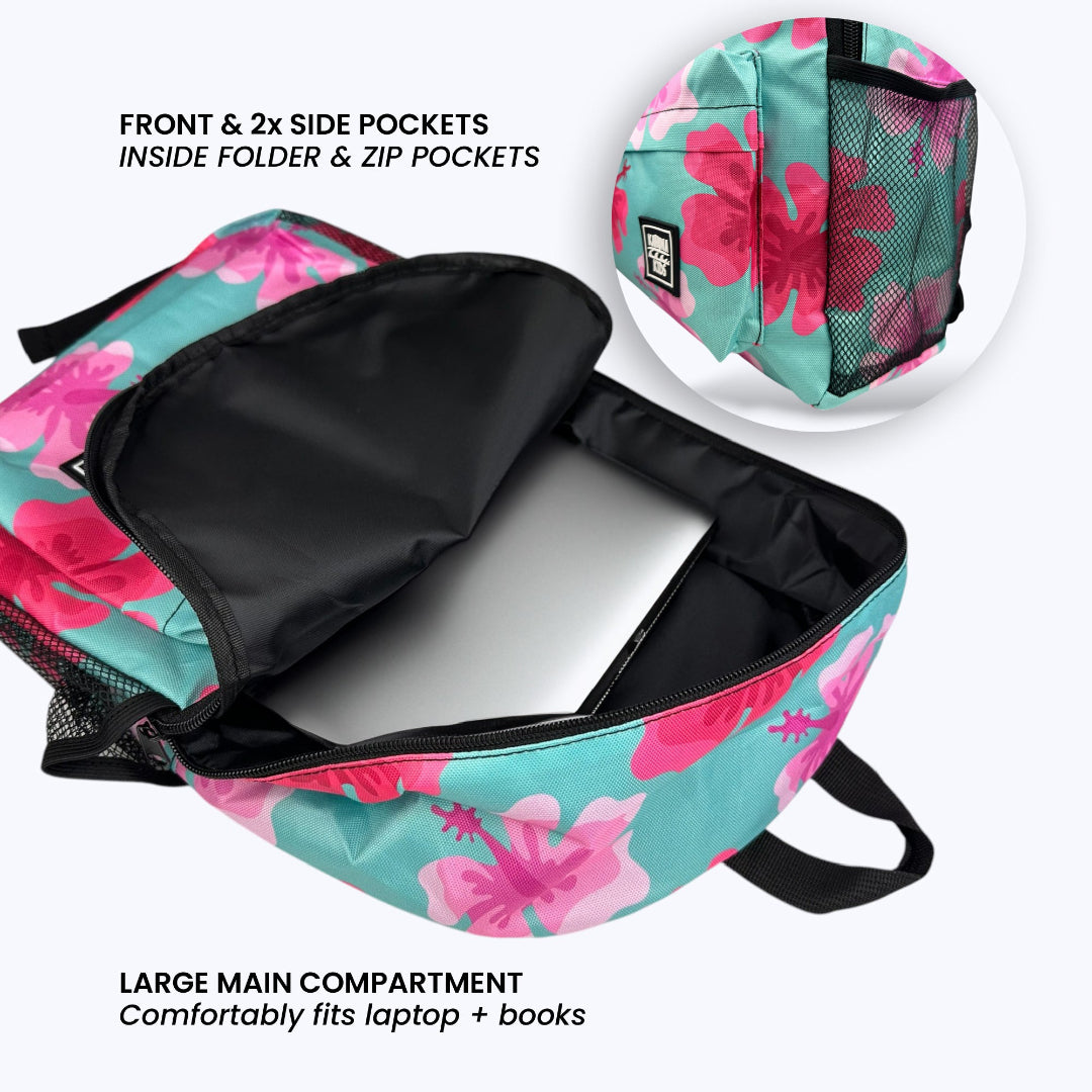 Hibiscus Backpack