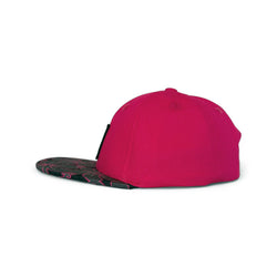 Image of Casquette à bord complet Hibiscus