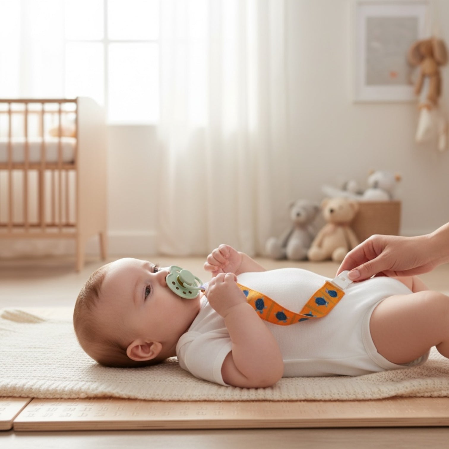 Pacifier clip