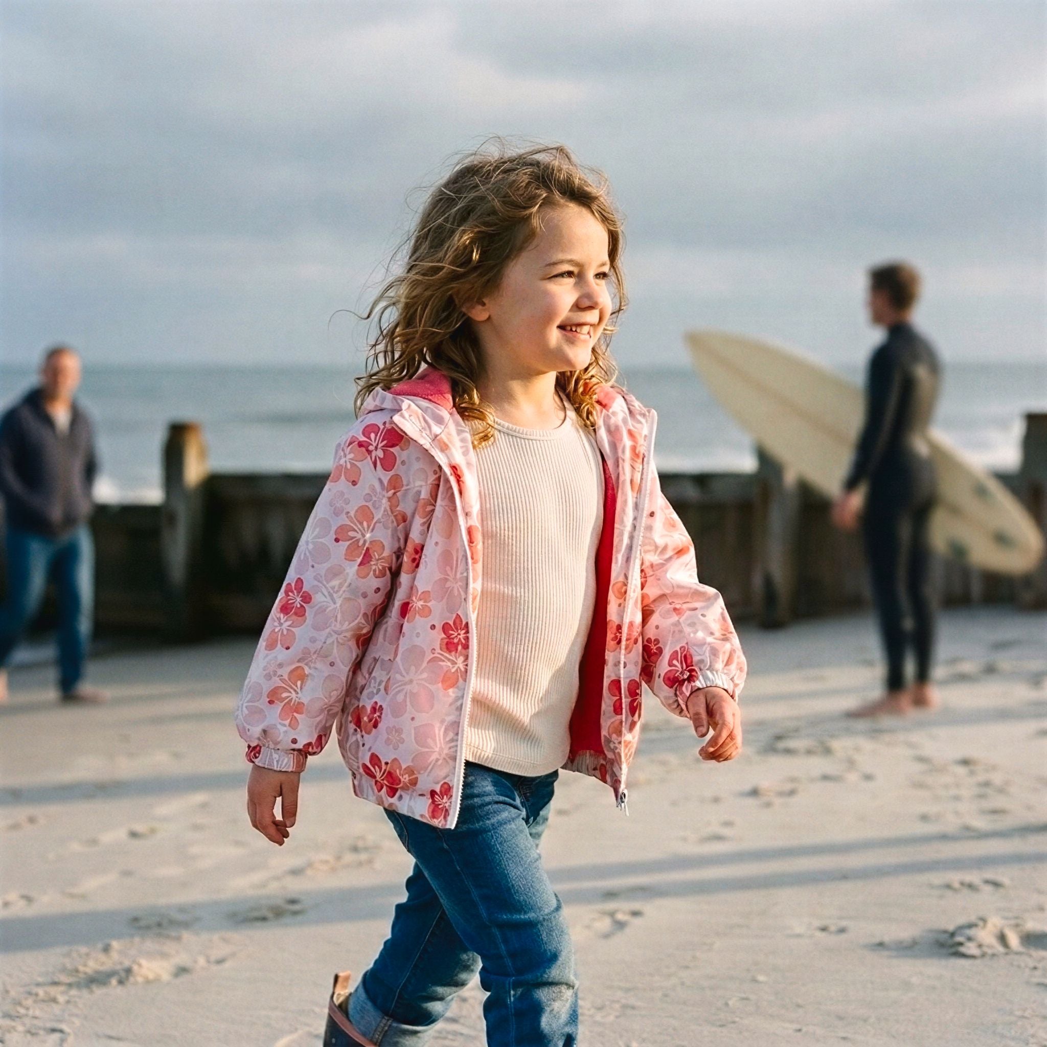 Kids Fleece-Lined Waterproof Jacket