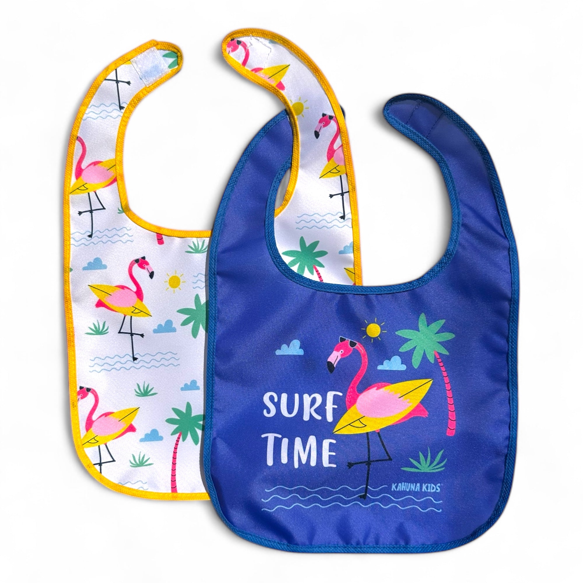 Surf Time Feeding Bibs - 2 Pack