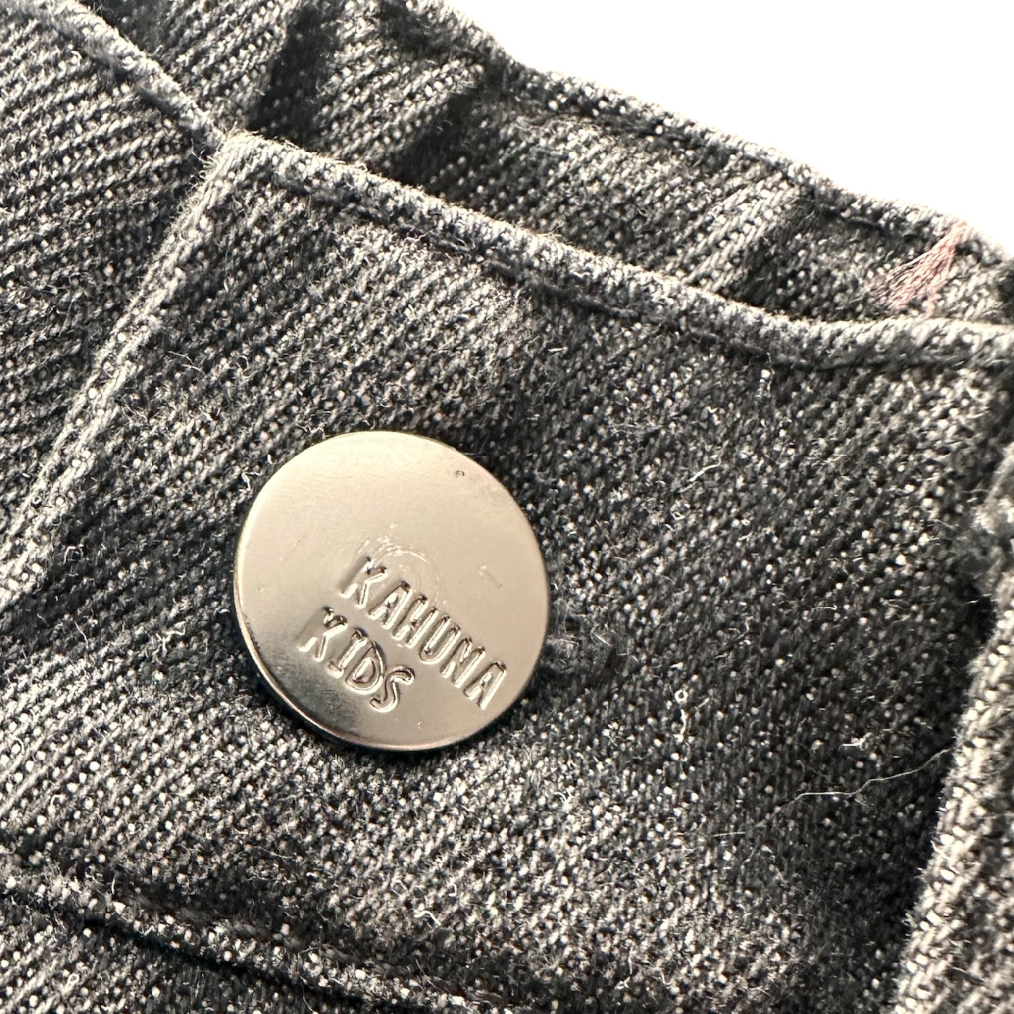 Unisex Elastic-wasted Black Jeans (1-6 years)