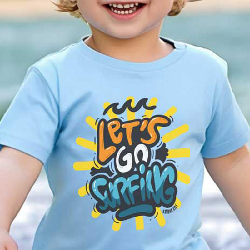 Image of T-shirt Let's Go Surfing