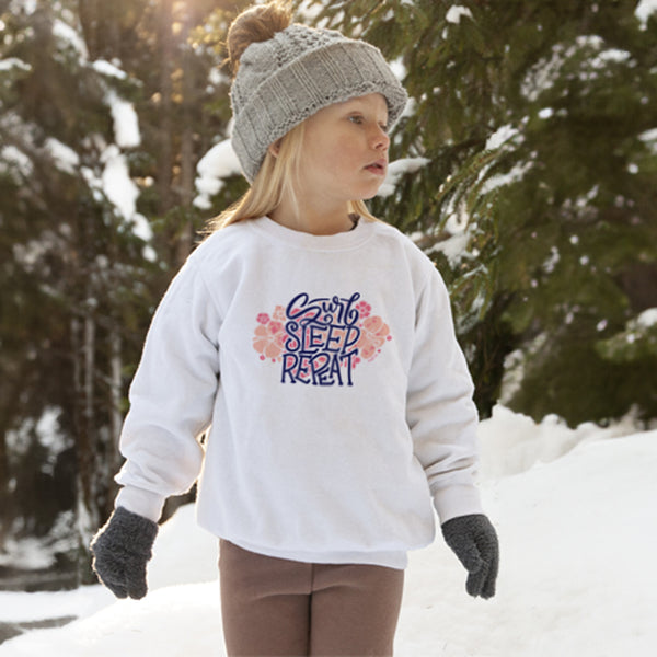 Sweatshirt Surf, Dormir, Repetir