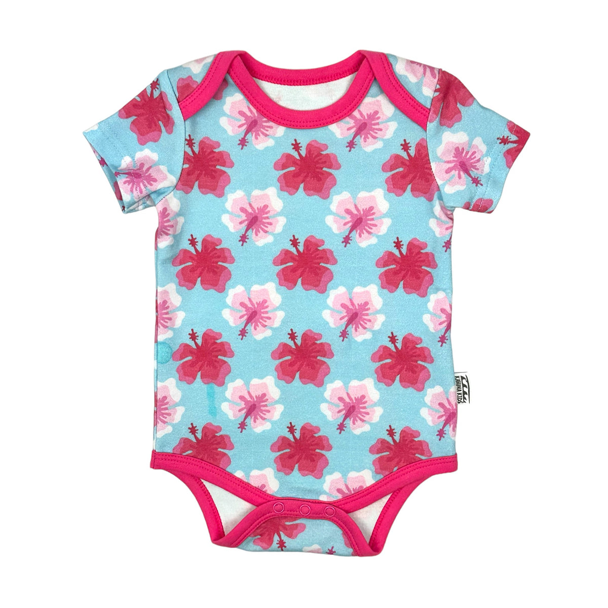 Hibiscus Print Bodysuit