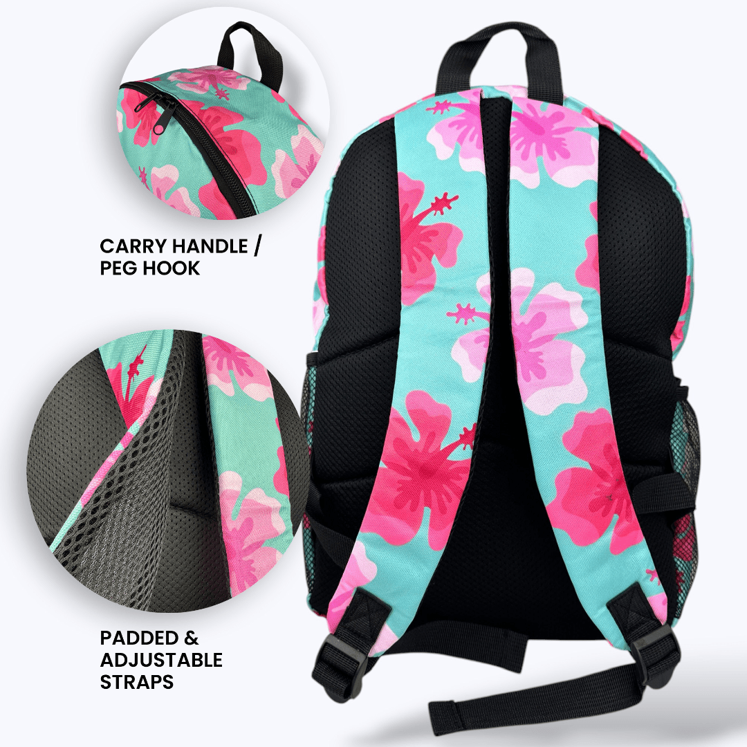 Hibiscus Backpack - Kahuna Kids