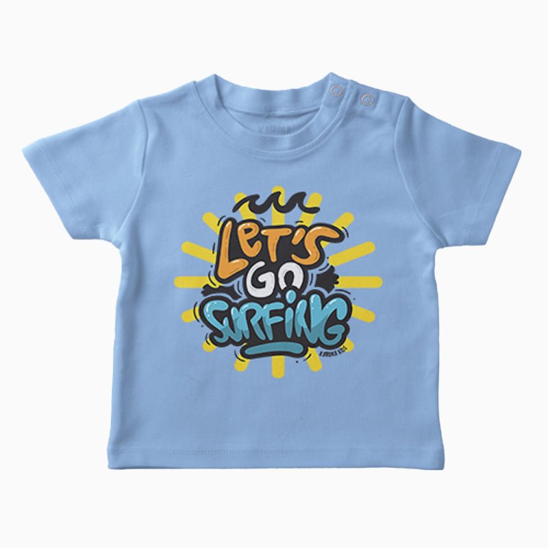 Let's Go Surfing T-shirt - Kahuna Kids