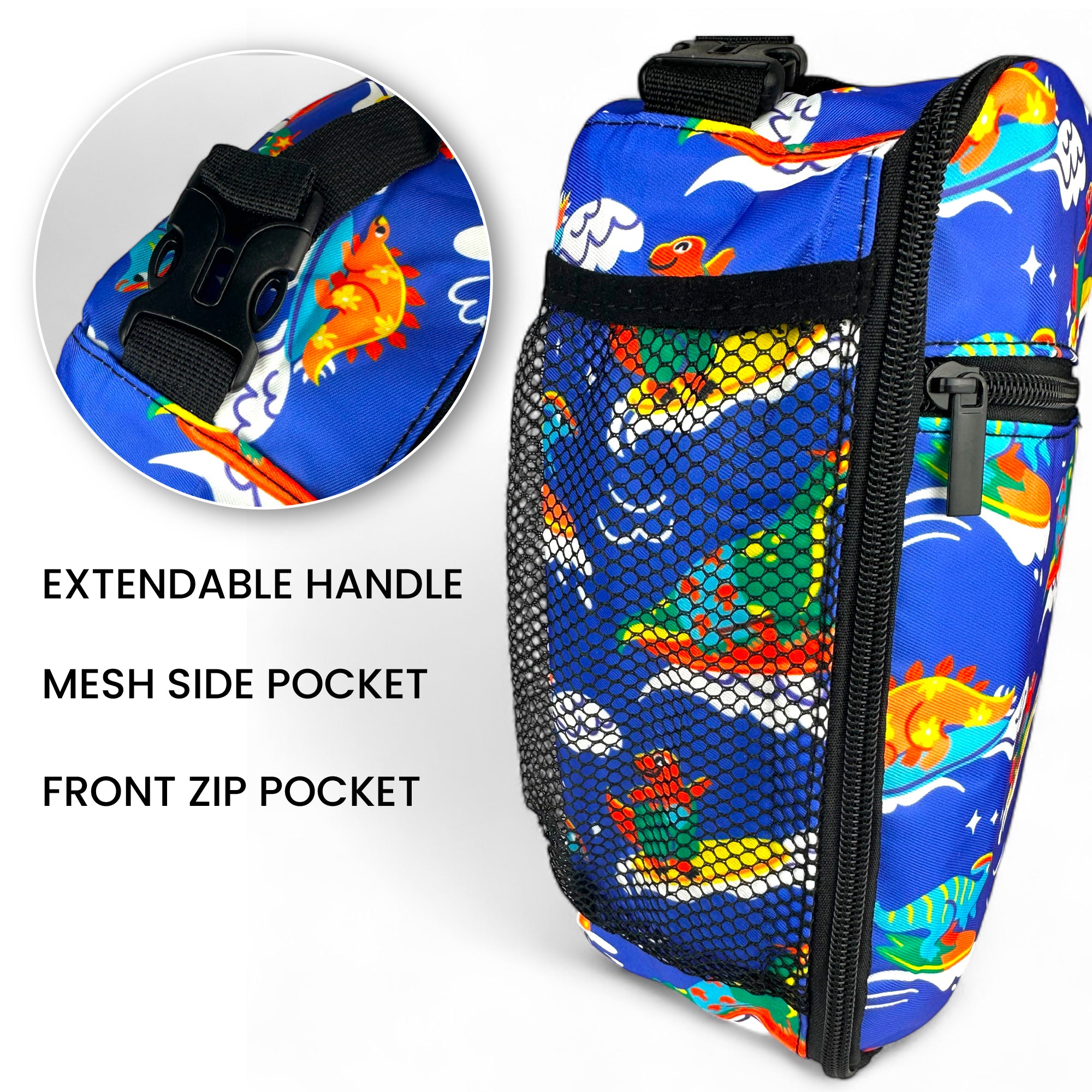 Surf Dinos Lunch Bag