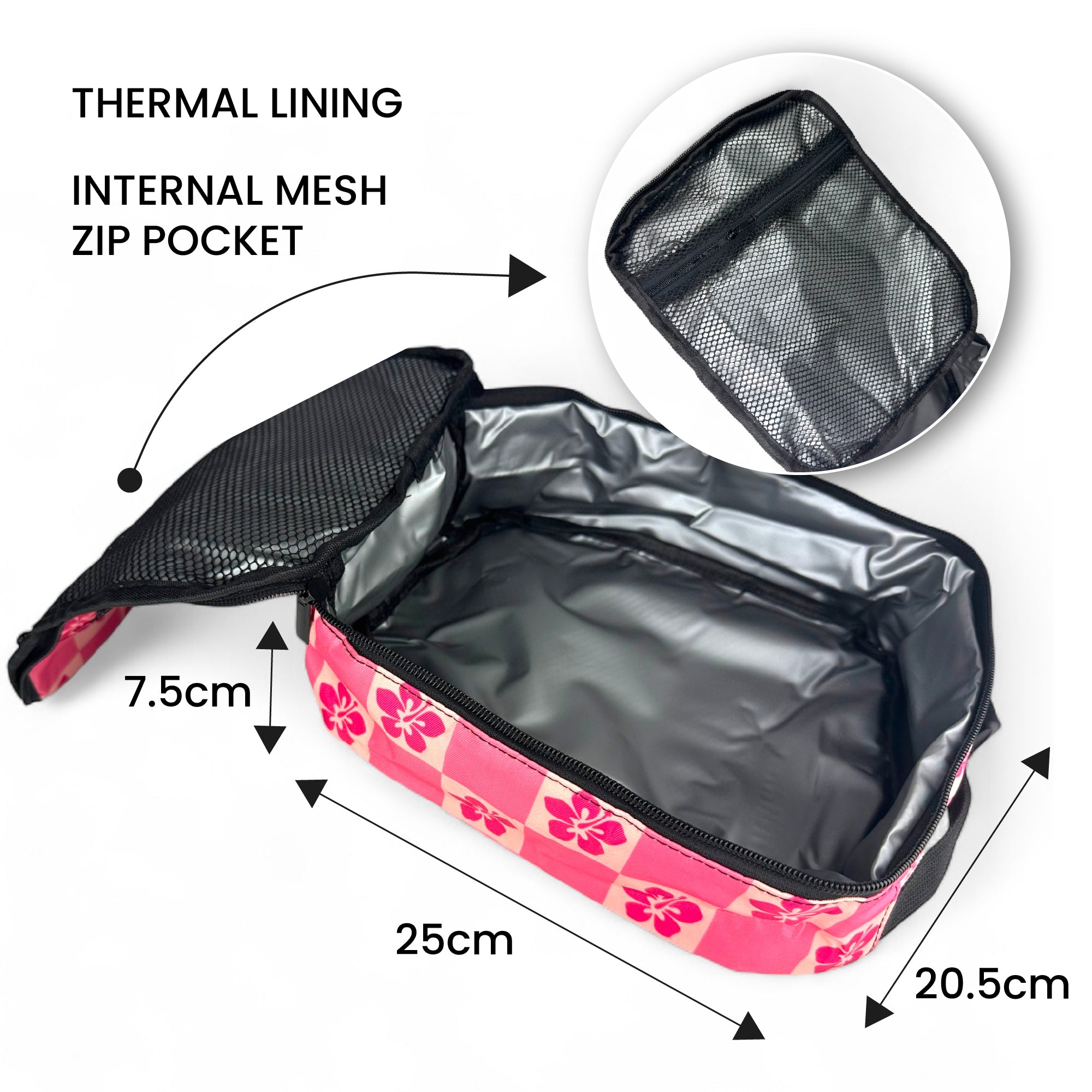Hibiscus Lunch Bag