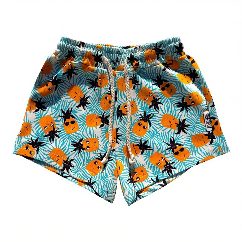 Pineapple Buddies Shorts - Kahuna Kids