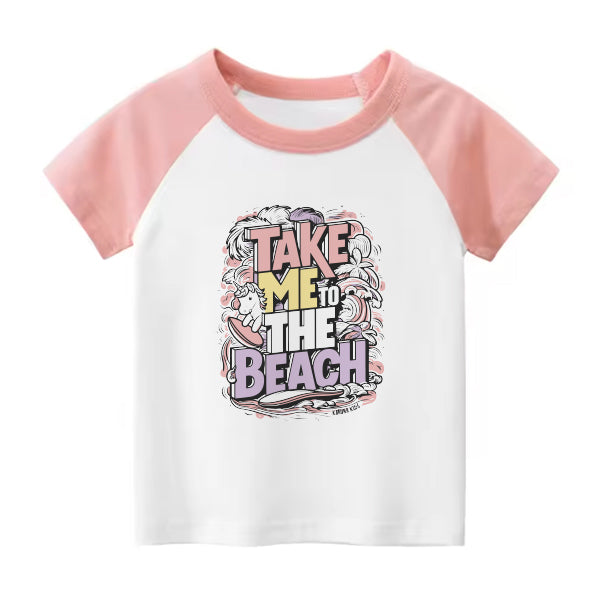 Take me to the Beach Raglan T-shirt