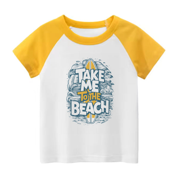 Take me to the Beach Raglan T-shirt