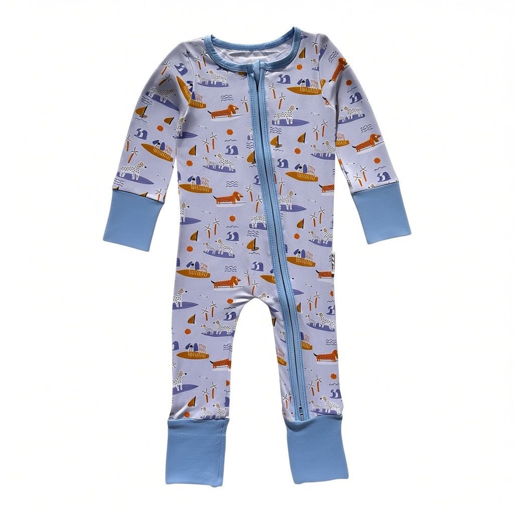 Surf Pups Romper - Kahuna Kids