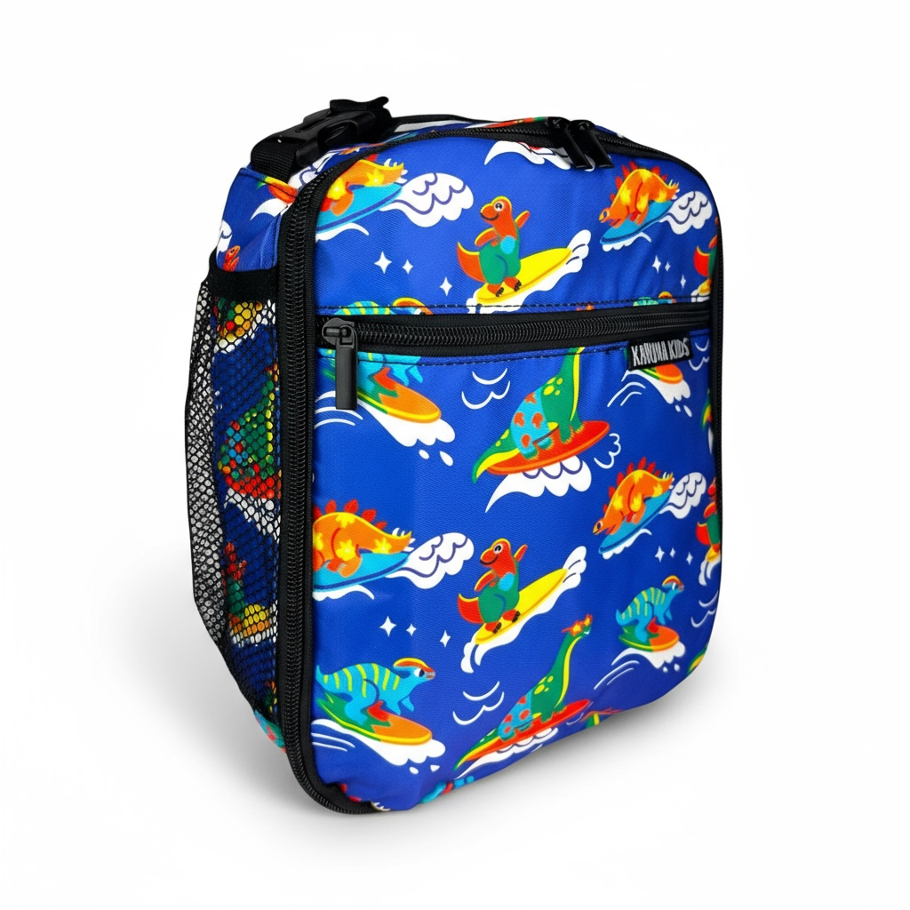 Surf Dinos Lunch Bag