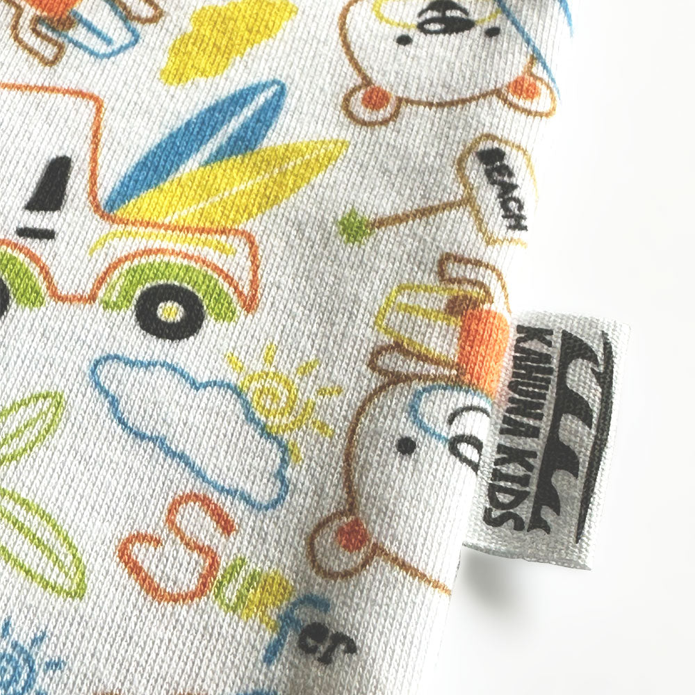 Surf Trip Bear Print Bodysuit