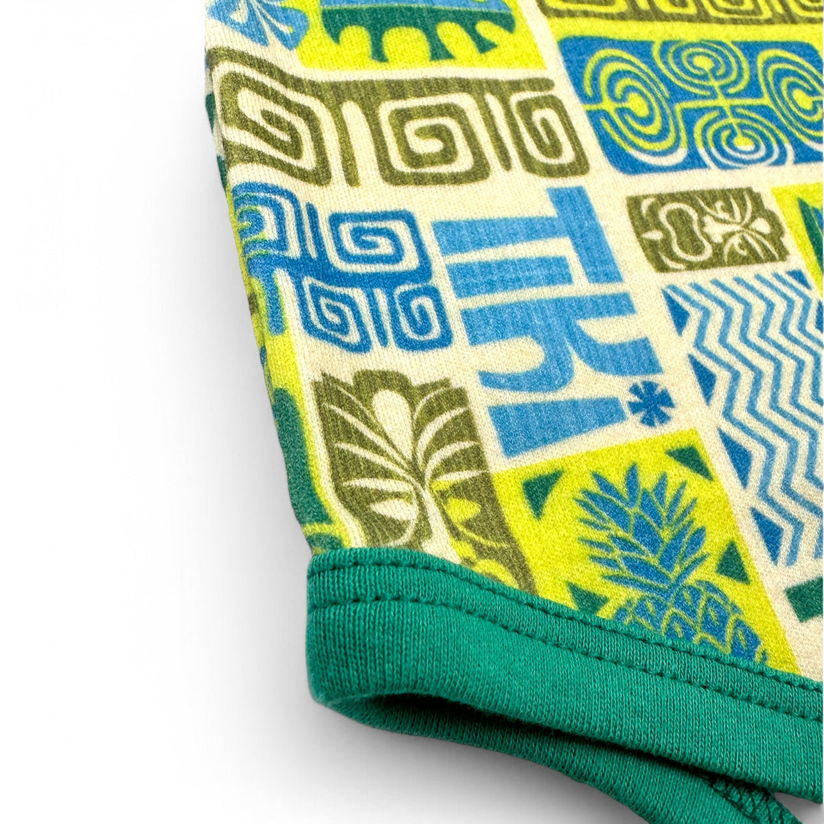 Tiki Print Bodysuit