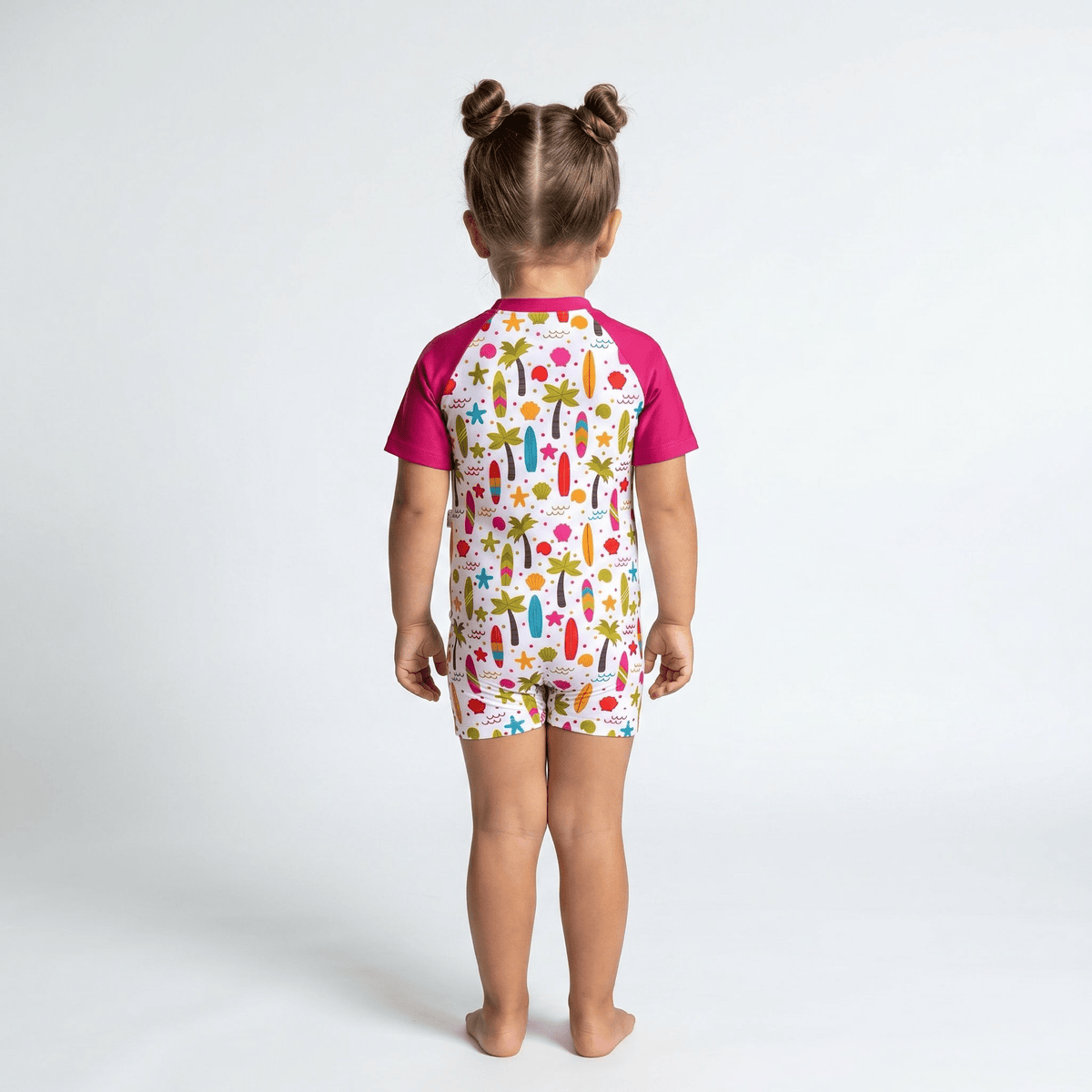 Tropical Beach Swimsuit UPF 50+ - Kahuna Kids