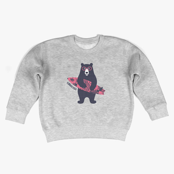 Surf Bear Sweatshirt - Kahuna Kids