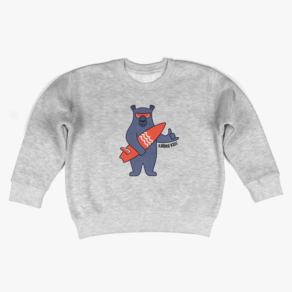 Surf Bear Sweatshirt - Kahuna Kids